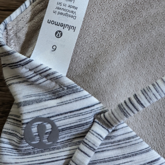 NWT Lululemon Free To Be Zen Bra Size 6 Heathered Gray - Picture 4 of 4